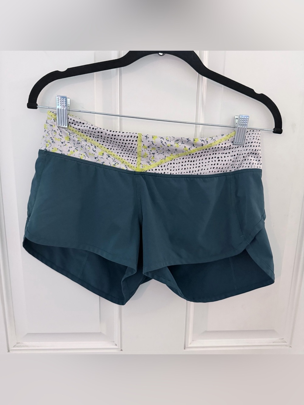 Lululemon Speed Shorts 4 | Alberta Lake Teal
